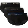 imageLacoste mens Cotton Stretch Essentials Briefs 3pack Amazon ExclusivesBlackVaporousOliveSesame