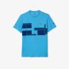 imageLacoste Mens Sport Tennis X Novak Djokovic TShirtArgentine BlueGlobe