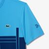 imageLacoste Mens Sport Tennis X Novak Djokovic TShirtArgentine BlueGlobe