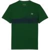 imageLacoste Mens Sport Tennis X Novak Djokovic TShirtGreenNavy Blue