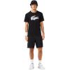 imageLacoste Mens Ultra Dry XXL Logo Sport TShirtBlack  Logo White