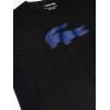 imageLacoste Mens Ultra Dry XXL Logo Sport TShirtBlackCosmic
