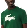 imageLacoste Mens Ultra Dry XXL Logo Sport TShirtGreenFlour