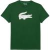 imageLacoste Mens Ultra Dry XXL Logo Sport TShirtGreenFlour