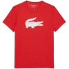 imageLacoste Mens Ultra Dry XXL Logo Sport TShirtGrenadineWhite