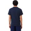 imageLacoste Mens Ultra Dry XXL Logo Sport TShirtNavy Blue  White