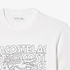 imageLacoste Mens Ultra Dry XXL Logo Sport TShirtWhite Lacoste Croc Print