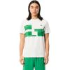 imageLacoste Mens Sport Tennis X Novak Djokovic TShirtWhiteFluorine Green