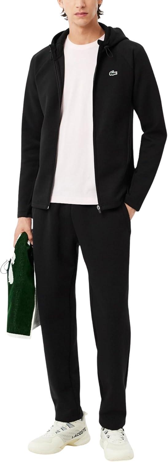 imageLacoste Mens Breathable Sport SweatpantsBlackBlack