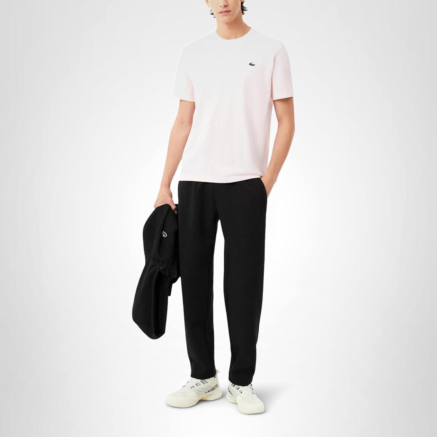 imageLacoste Mens Breathable Sport SweatpantsBlackBlack