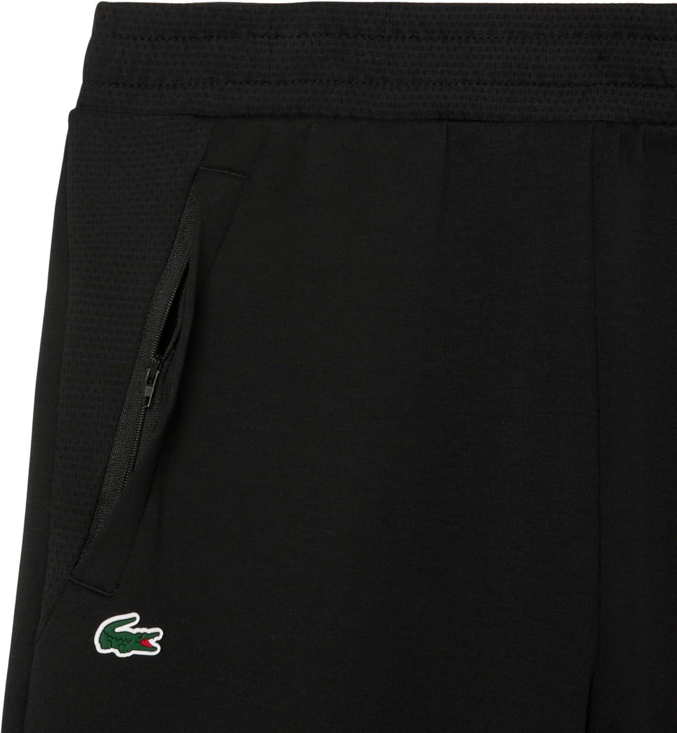 imageLacoste Mens Breathable Sport SweatpantsBlackBlack