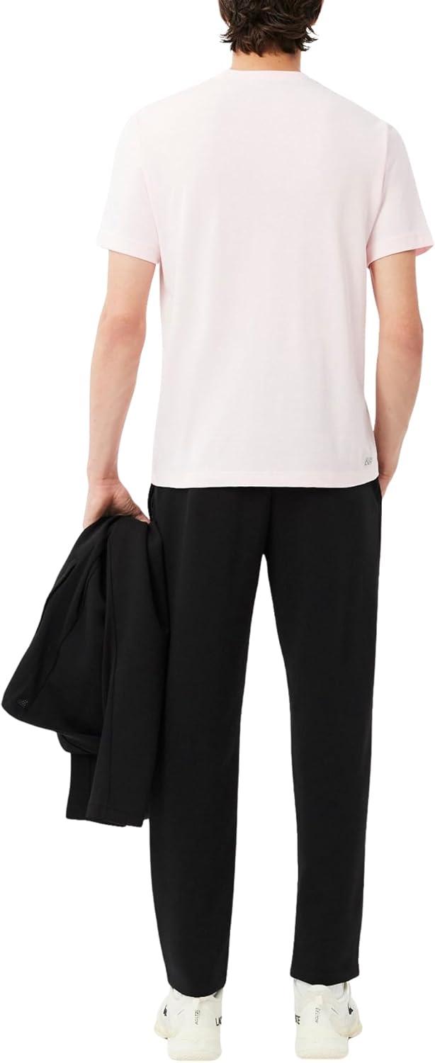 imageLacoste Mens Breathable Sport SweatpantsBlackBlack