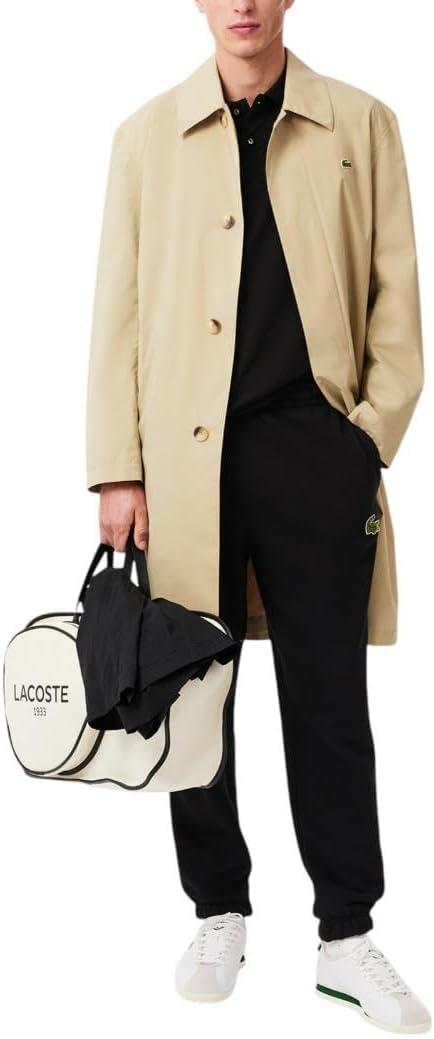 imageLacoste Mens Core Collection Relaxed Fit Track PantsBlack