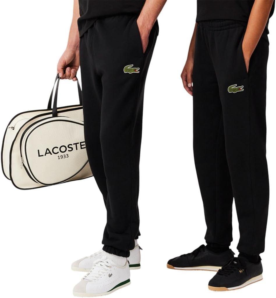 imageLacoste Mens Core Collection Relaxed Fit Track PantsBlack