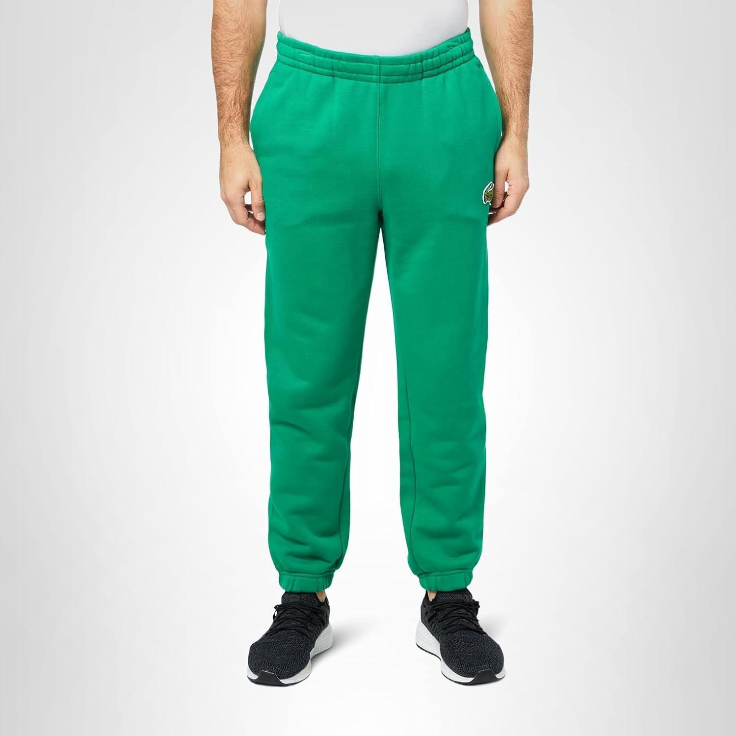 imageLacoste Mens Core Collection Relaxed Fit Track PantsFluorine Green