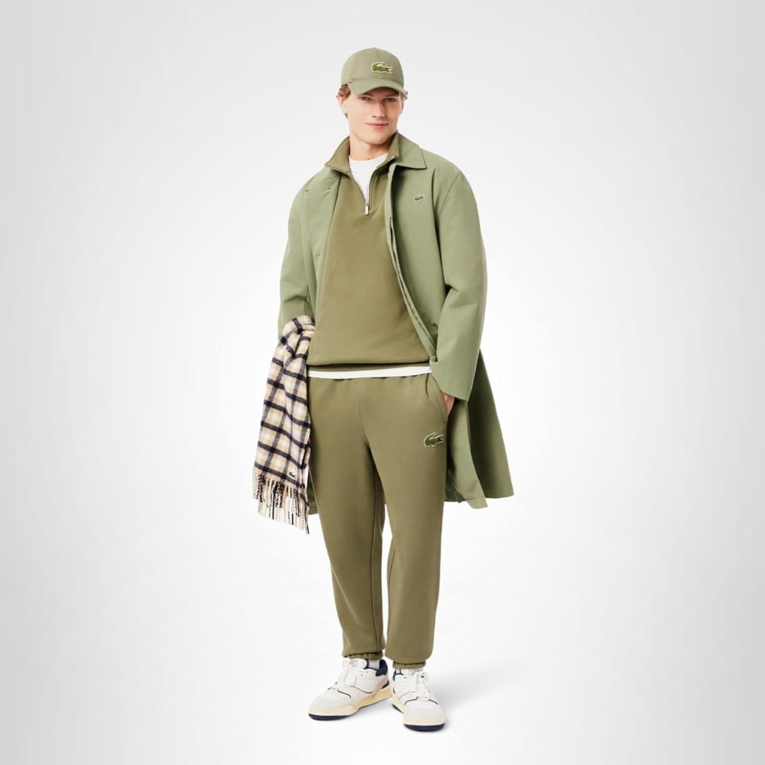 imageLacoste Mens Core Collection Relaxed Fit Track PantsKhaki