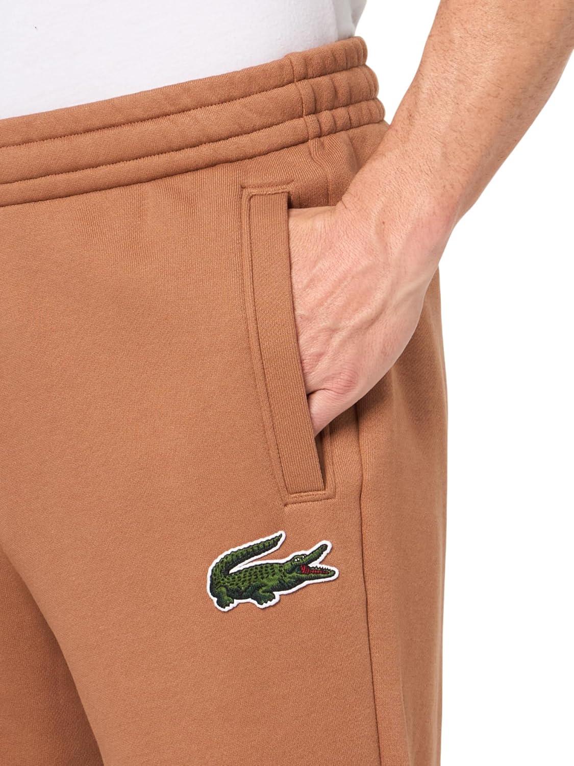 imageLacoste Mens Core Collection Relaxed Fit Track PantsPecan