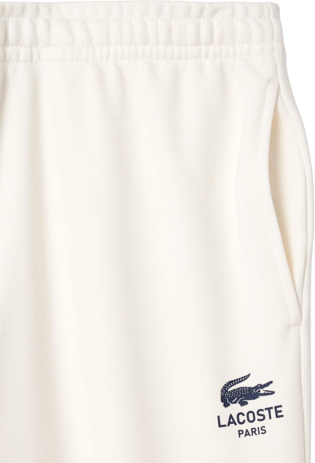 imageLacoste Mens Core Collection Tapered Fit Track PantsFlour