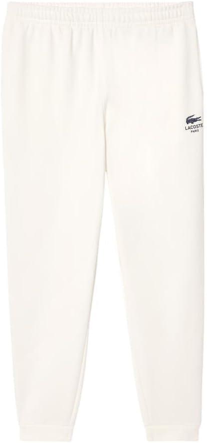 imageLacoste Mens Core Collection Tapered Fit Track PantsFlour