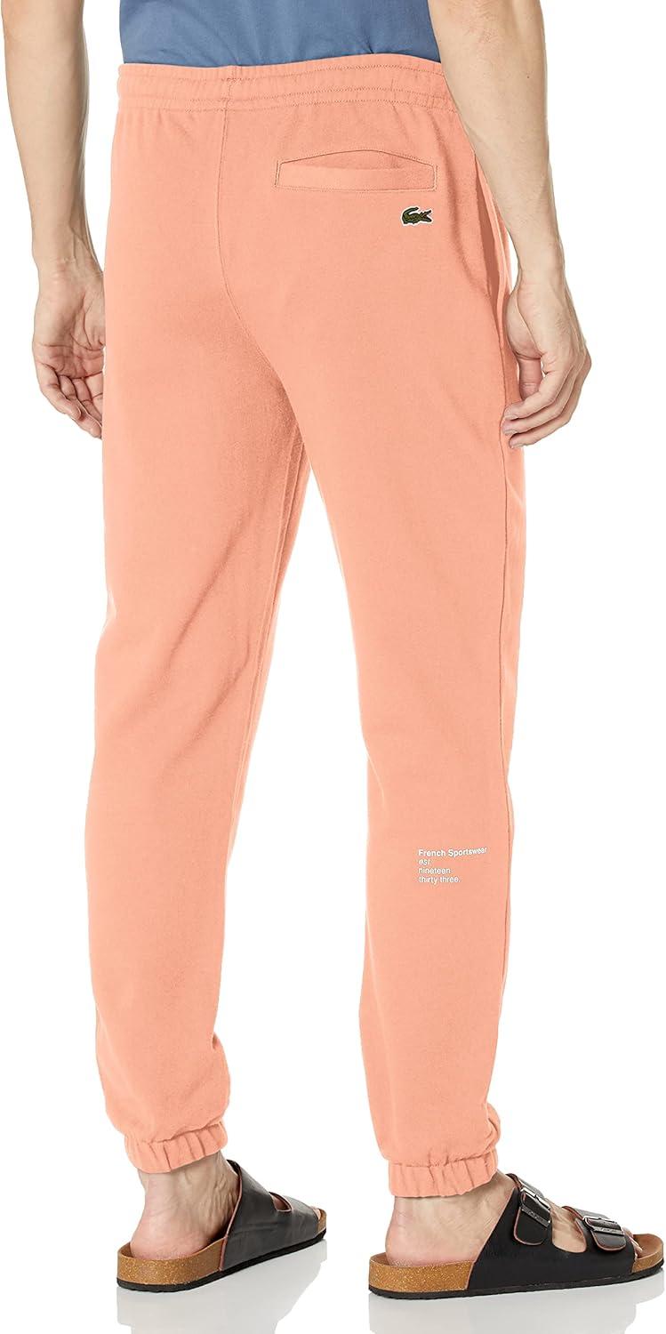 imageLacoste Mens Core Collection Tapered Fit Track PantsLedge 1933 Print