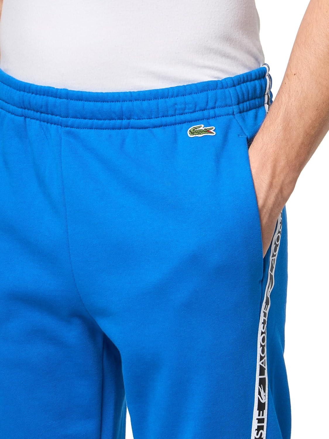 imageLacoste Mens Core Collection Tapered Fit Track PantsMarina