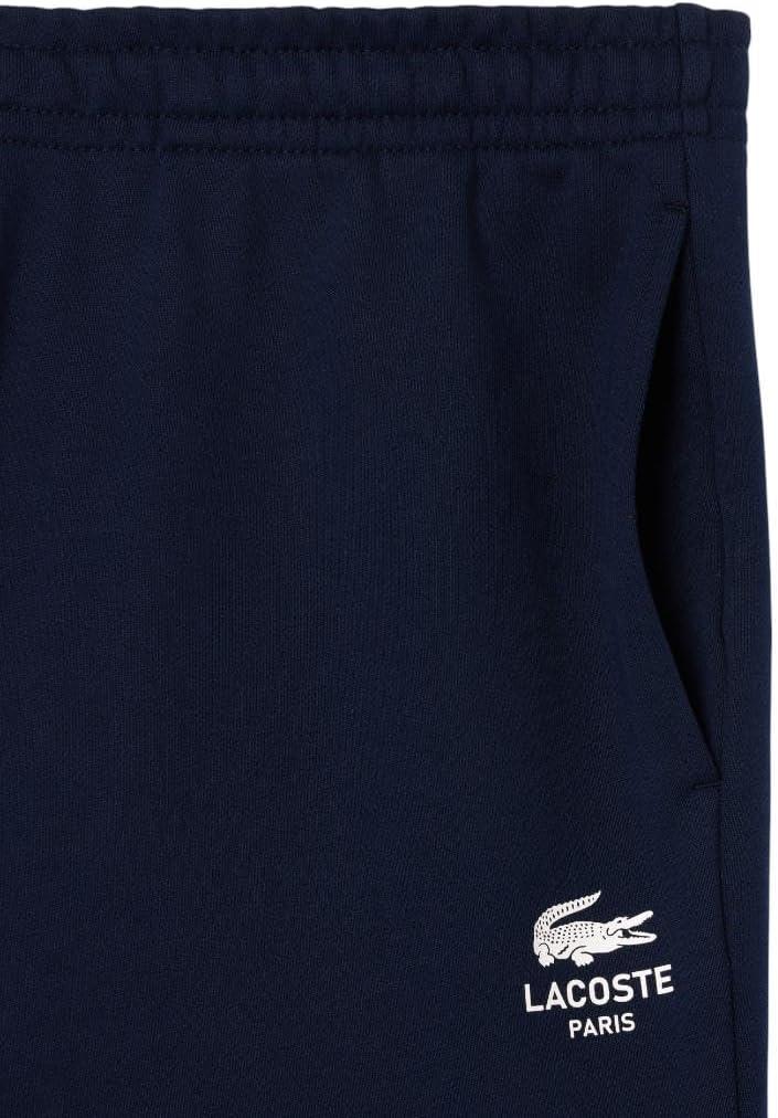 imageLacoste Mens Core Collection Tapered Fit Track PantsNavy Blue