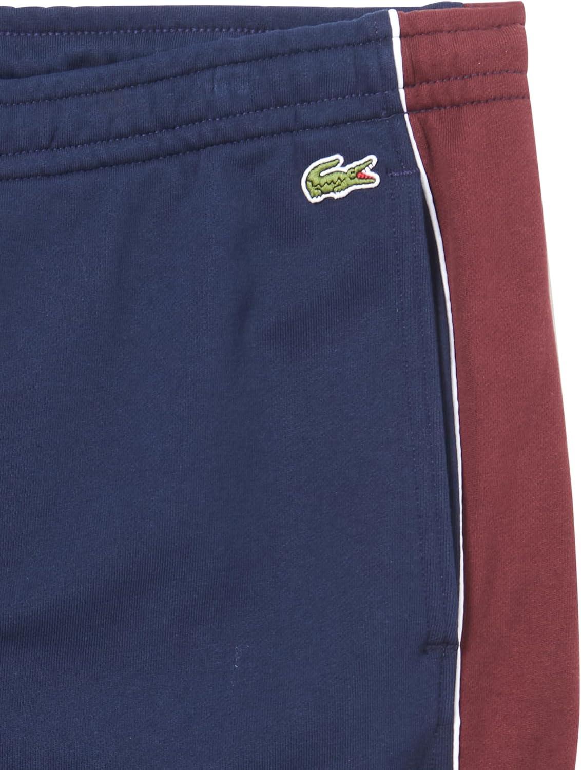 imageLacoste Mens Core Collection Tapered Fit Track PantsNavy BlueExpresso