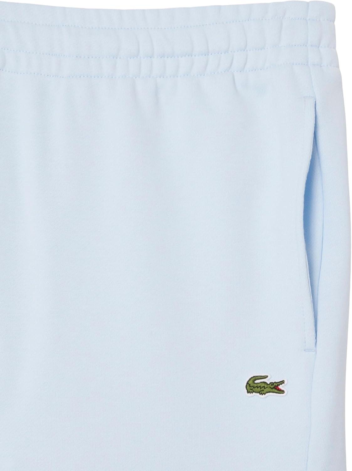 imageLacoste Mens Core Collection Tapered Fit Track PantsRill Blue Green Croc