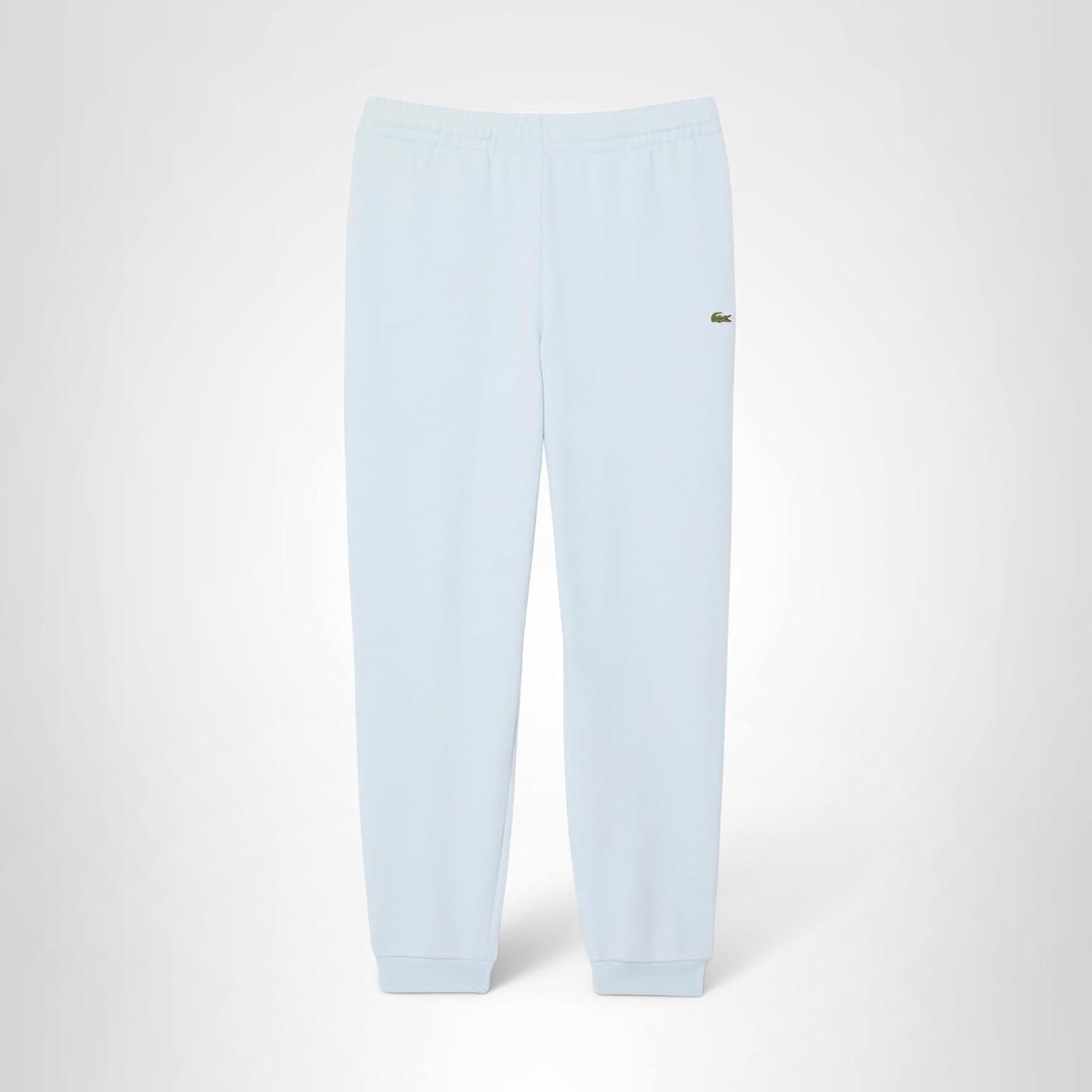 imageLacoste Mens Core Collection Tapered Fit Track PantsRill Blue Green Croc