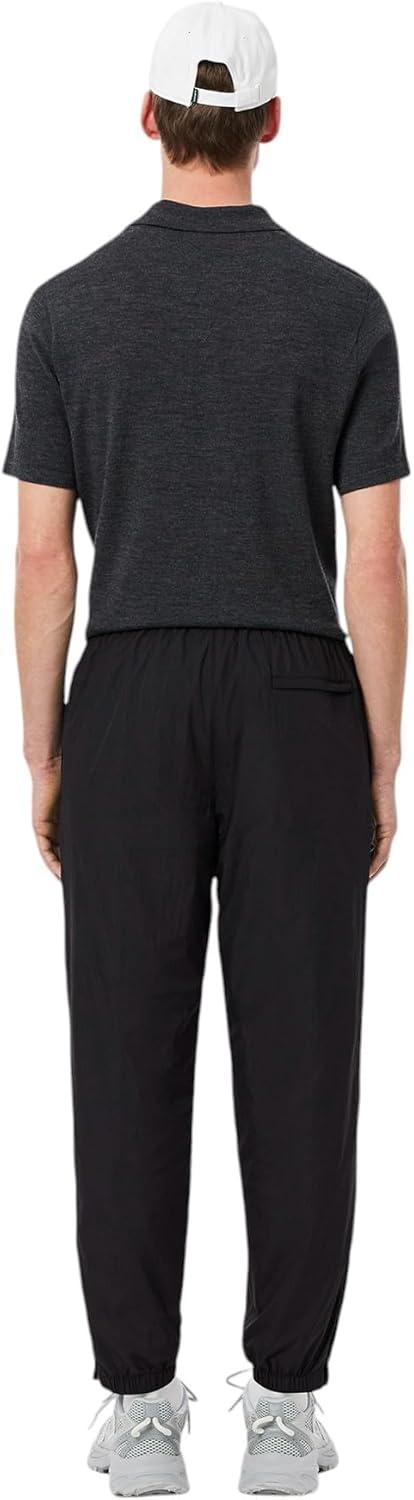 imageLacoste Mens Reg Fit Core Originals TrackpantsBlack