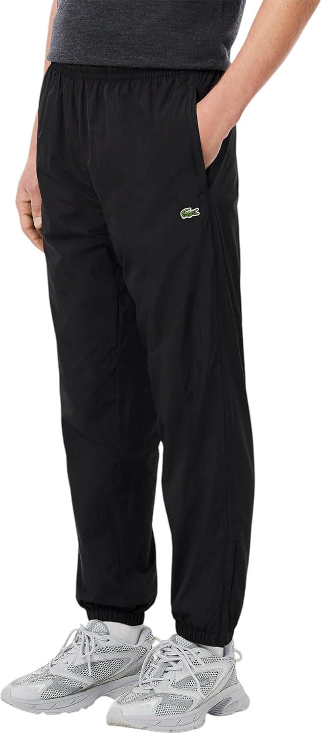 imageLacoste Mens Reg Fit Core Originals TrackpantsBlack