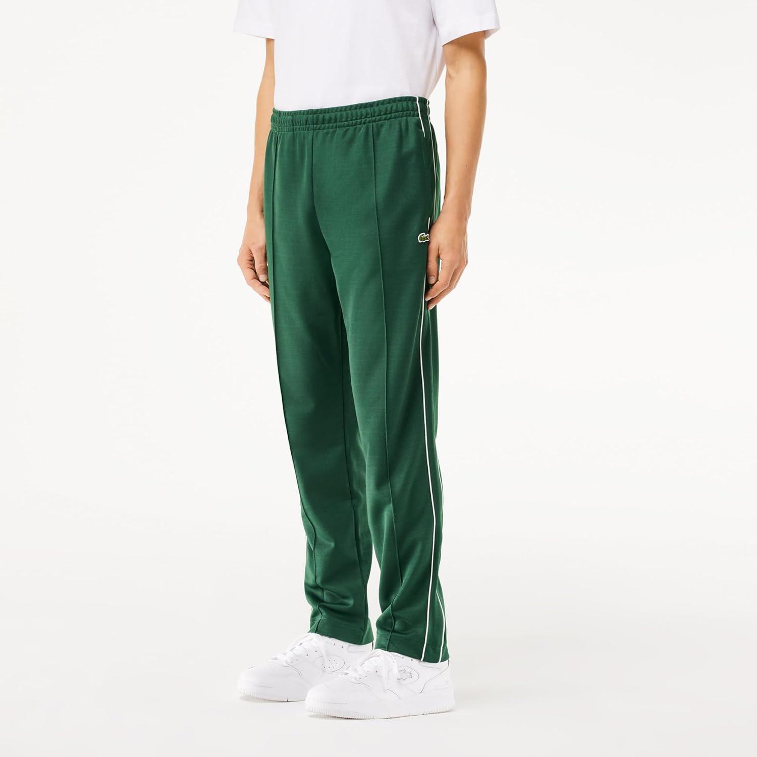 imageLacoste Mens Regular Fit Adjustable Waist Trousers MmGreen