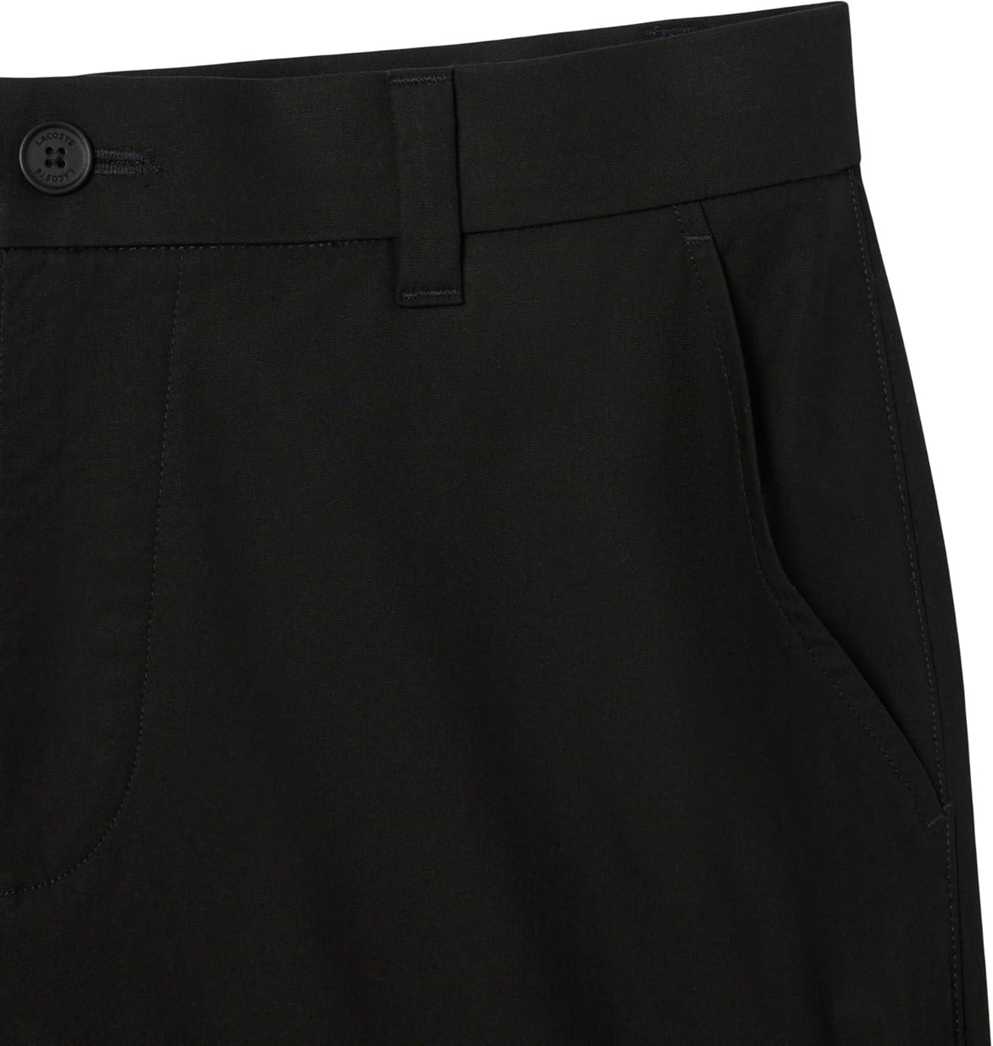 imageLacoste Mens Regular Fit Cargo PantsBlack