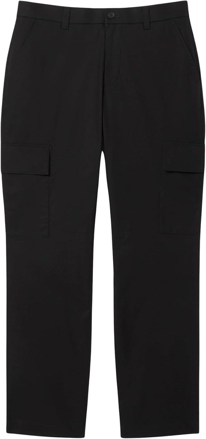 imageLacoste Mens Regular Fit Cargo PantsBlack