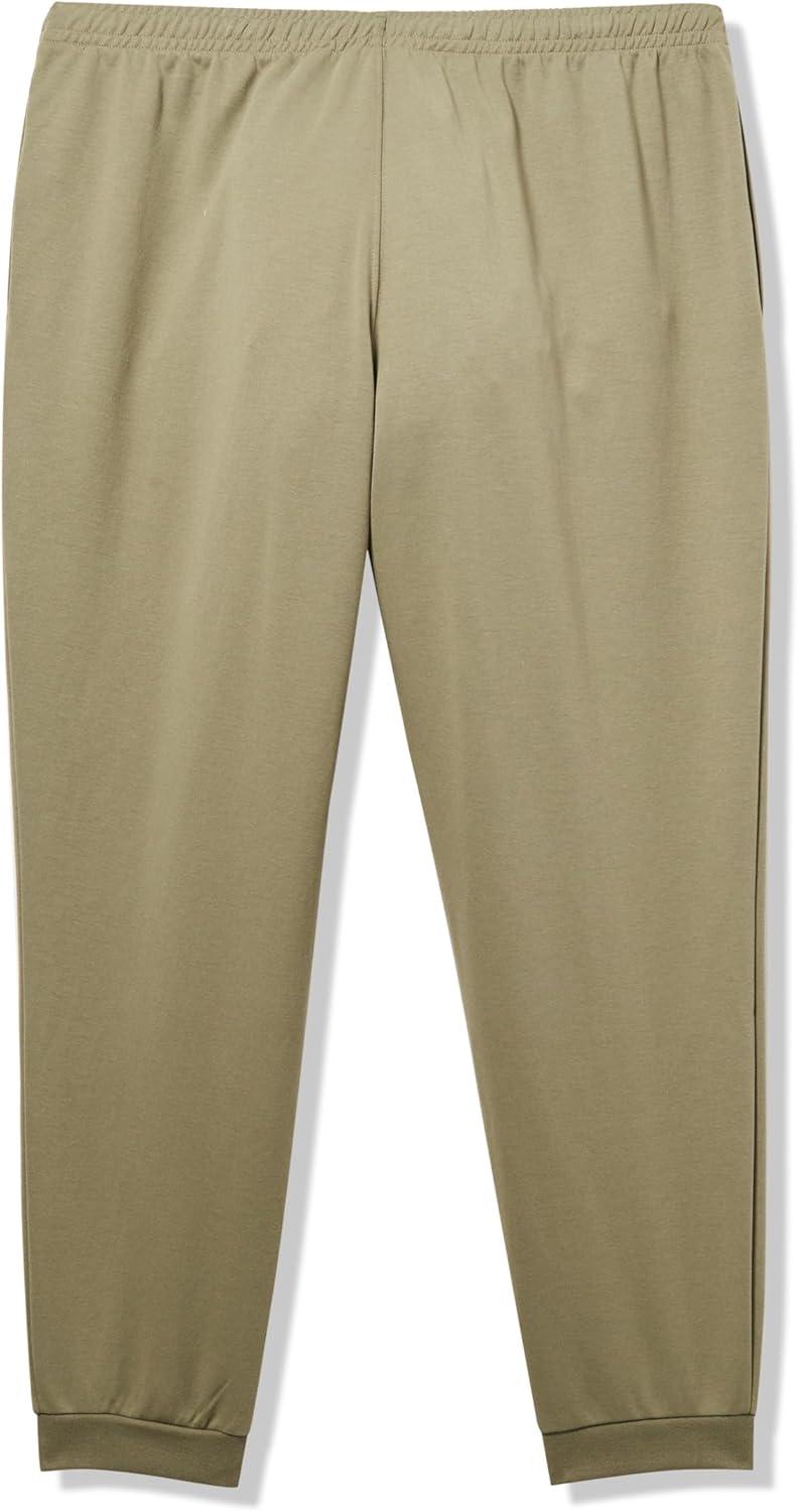 imageLacoste Mens Tapered Leg Jersey PantsKhaki