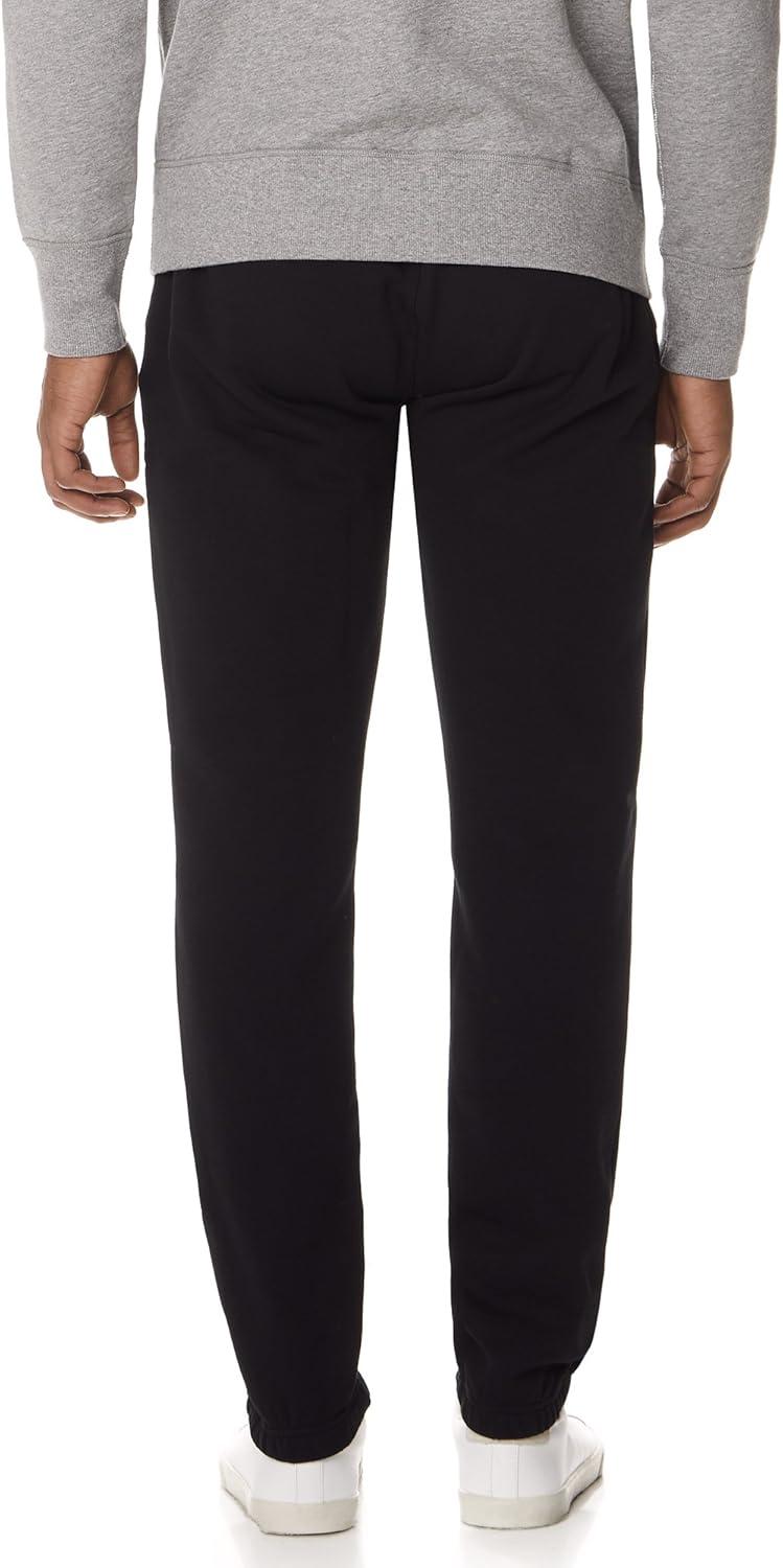 imageLacoste Mens Tennis Training Sport Fleece Pant with Elastic Leg OpeningBlack