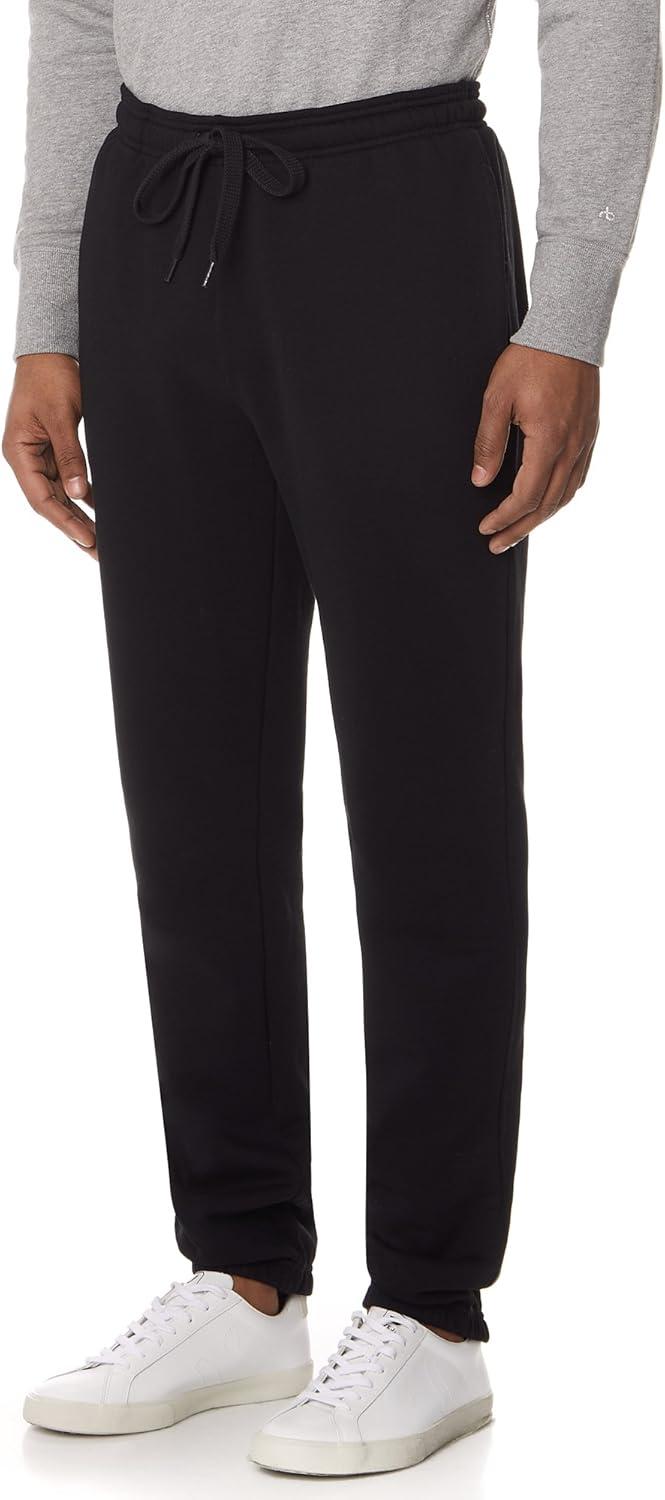 imageLacoste Mens Tennis Training Sport Fleece Pant with Elastic Leg OpeningBlack