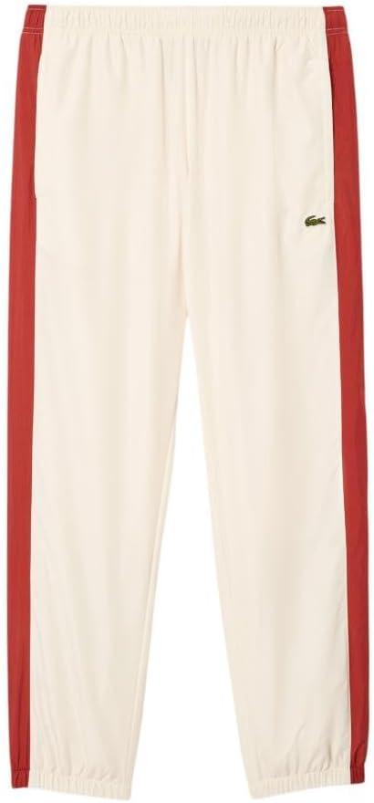 imageLacoste mens Regular Fit Colorblock TrackpantsLapland  Iberis   Track