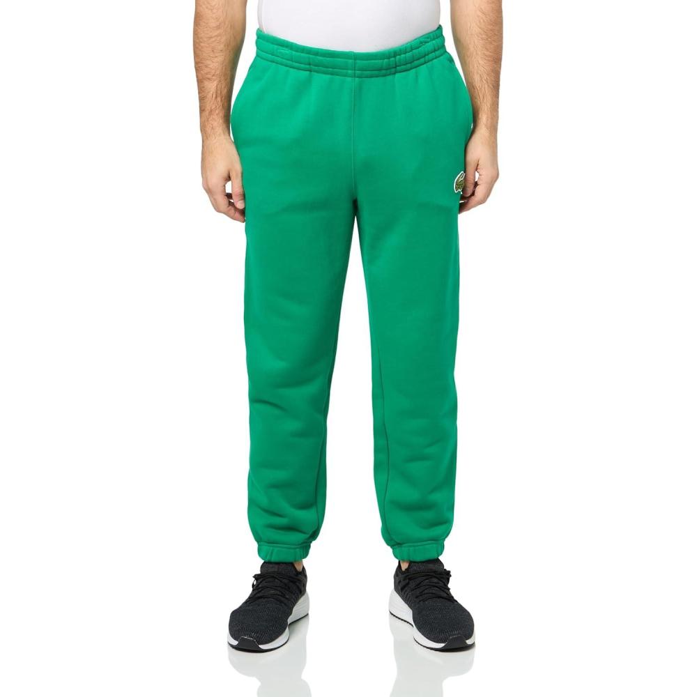 imageLacoste Mens Core Collection Relaxed Fit Track PantsFluorine Green