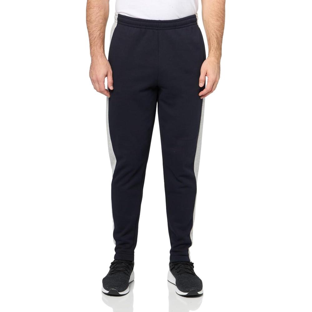 imageLacoste Mens Core Collection Tapered Fit Track PantsAbysmSilver Chine