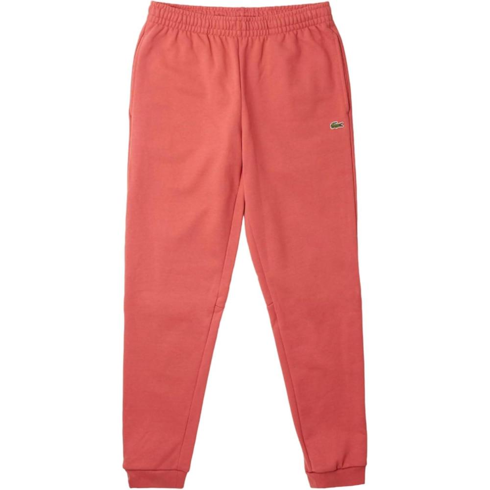 imageLacoste Mens Core Collection Tapered Fit Track PantsSierra Red