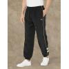 imageLacoste Mens Contrast Details Relaxed Fit SweatpantsBlackLimeira