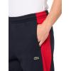 imageLacoste Mens Core Collection Tapered Fit Track PantsAbysmRed