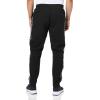 imageLacoste Mens Tapered Fit Sweatpants WTaping on SidessBlack