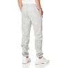 imageLacoste Mens Tennis Training Sport Fleece Pant with Elastic Leg OpeningSilver Chine