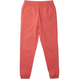 imageLacoste Mens Core Collection Tapered Fit Track PantsSierra Red