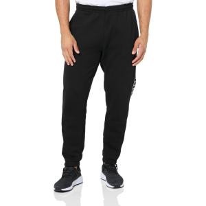 imageLacoste Mens Tapered Fit Sweatpants WTaping on SidessBlack