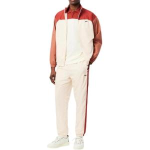 imageLacoste mens Regular Fit Colorblock TrackpantsLapland  Iberis   Track