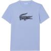 imageLacoste Mens Ultra Dry XXL Logo Sport TShirtDelphiniumNavy Blue
