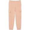 imageLacoste Mens Regular Fit NonBrushed Fleece Cargo SweatpantsLatte